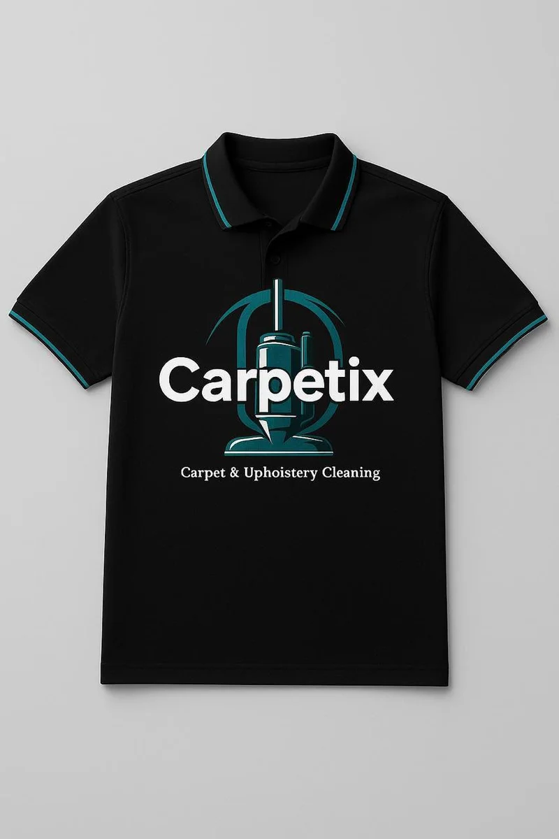 Carpetix cleaning job - carpetix brand uniform
